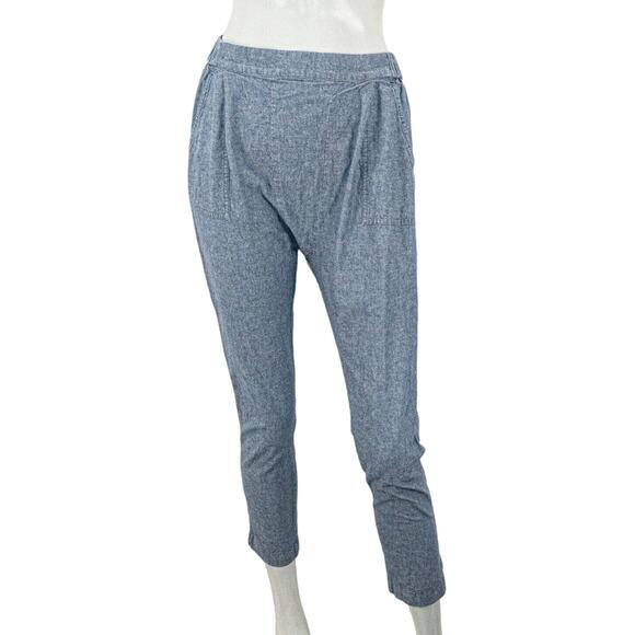 The GREAT. Women's Harem Pants in Blue Chambray size 0 - Picture 1 of 7